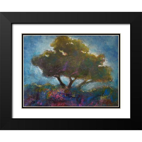 Life tree Black Modern Wood Framed Art Print with Double Matting by Foster, Joseph Marshal