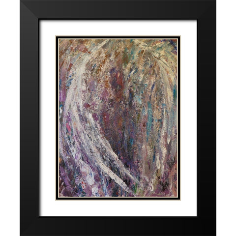 Wings Black Modern Wood Framed Art Print with Double Matting by Foster, Joseph Marshal