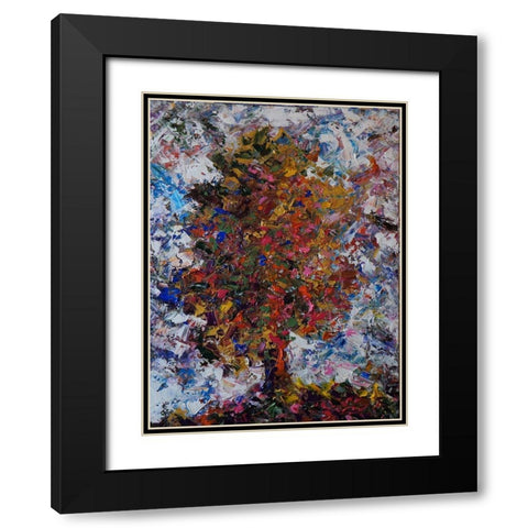 Tree I Black Modern Wood Framed Art Print with Double Matting by Foster, Joseph Marshal