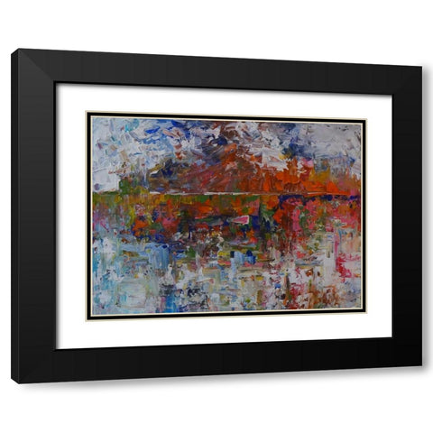 Horizon I Black Modern Wood Framed Art Print with Double Matting by Foster, Joseph Marshal
