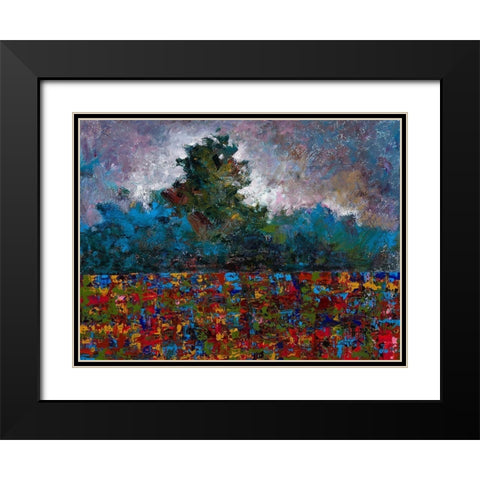 Trees for days Black Modern Wood Framed Art Print with Double Matting by Foster, Joseph Marshal