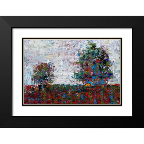 Double Sided Black Modern Wood Framed Art Print with Double Matting by Foster, Joseph Marshal