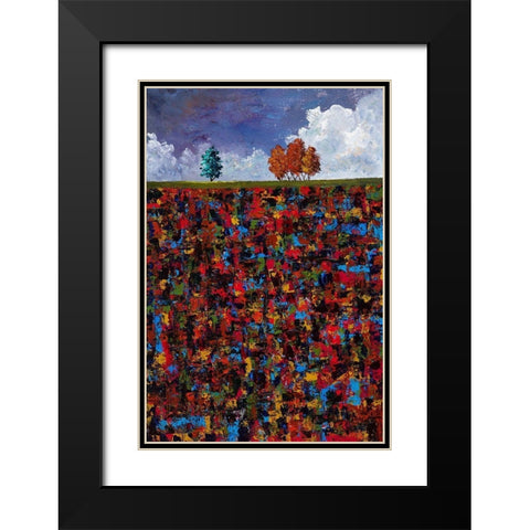 Your best hand Black Modern Wood Framed Art Print with Double Matting by Foster, Joseph Marshal