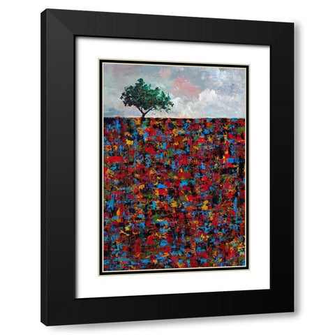 One Black Modern Wood Framed Art Print with Double Matting by Foster, Joseph Marshal