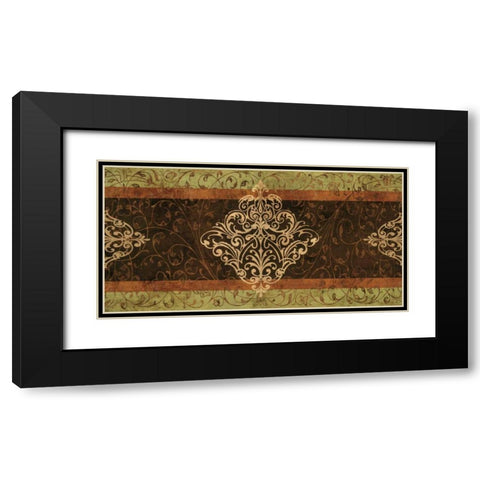 Classical I Black Modern Wood Framed Art Print with Double Matting by Oliver, Jenny