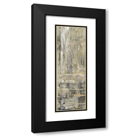 Dedicated Panel I Black Modern Wood Framed Art Print with Double Matting by Turner, Justin