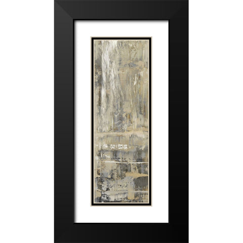 Dedicated Panel I Black Modern Wood Framed Art Print with Double Matting by Turner, Justin