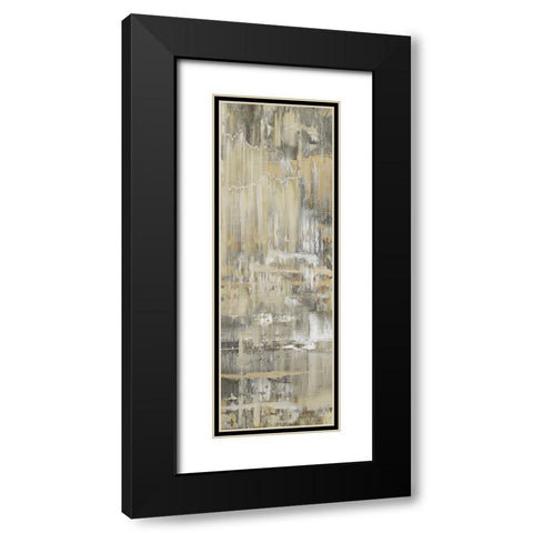 Dedicated Panel II Black Modern Wood Framed Art Print with Double Matting by Turner, Justin