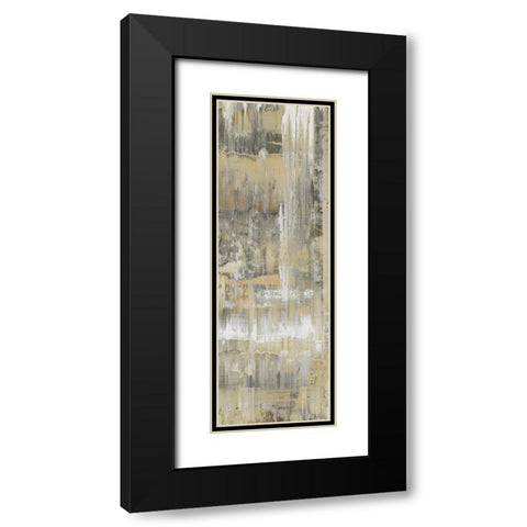 Dedicated Panel III Black Modern Wood Framed Art Print with Double Matting by Turner, Justin