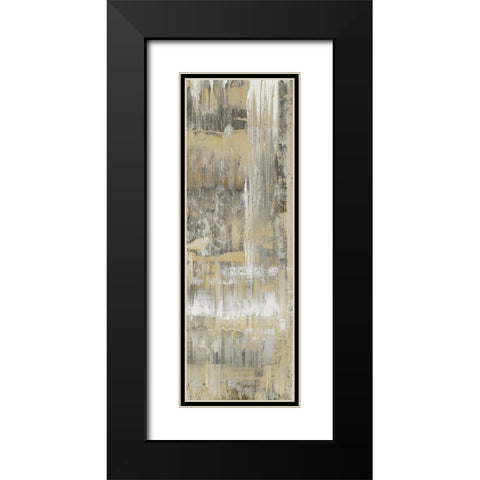 Dedicated Panel III Black Modern Wood Framed Art Print with Double Matting by Turner, Justin
