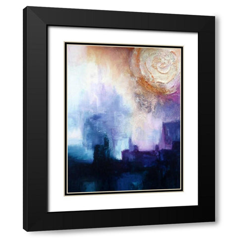 Dreams Found Black Modern Wood Framed Art Print with Double Matting by Abbott, Kimberly