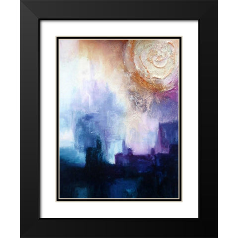 Dreams Found Black Modern Wood Framed Art Print with Double Matting by Abbott, Kimberly