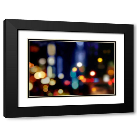 Night Moves Black Modern Wood Framed Art Print with Double Matting by Carrigan, Kate