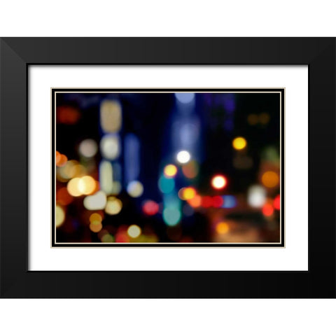 Night Moves Black Modern Wood Framed Art Print with Double Matting by Carrigan, Kate