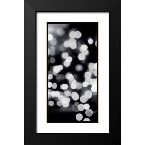 Here Comes the Night Triptych III Black Modern Wood Framed Art Print with Double Matting by Carrigan, Kate
