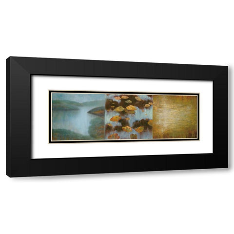 Peaceful Places II Black Modern Wood Framed Art Print with Double Matting by Douglas, Kelly