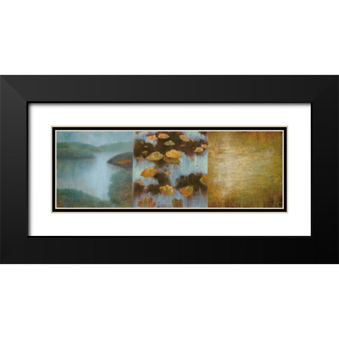Peaceful Places II Black Modern Wood Framed Art Print with Double Matting by Douglas, Kelly