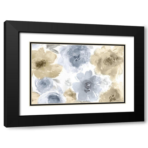 Springtime Fresh Bloom III Black Modern Wood Framed Art Print with Double Matting by Morris, Kelsey