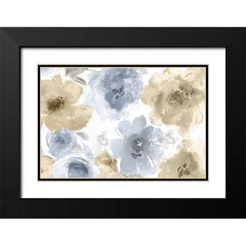Springtime Fresh Bloom III Black Modern Wood Framed Art Print with Double Matting by Morris, Kelsey