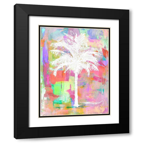 Abstract Palm I Black Modern Wood Framed Art Print with Double Matting by Blake, Madeline