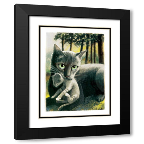 Brandy New Day Black Modern Wood Framed Art Print with Double Matting by Seeley, Laura