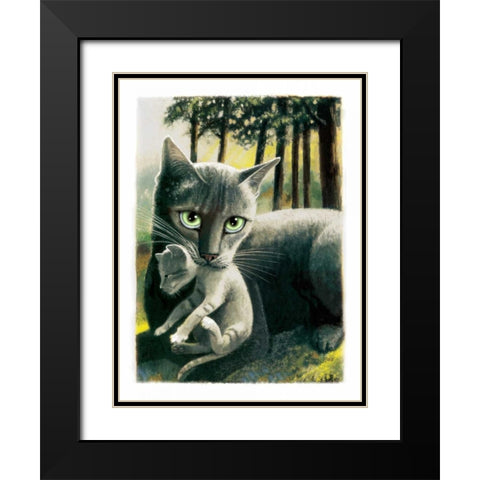 Brandy New Day Black Modern Wood Framed Art Print with Double Matting by Seeley, Laura