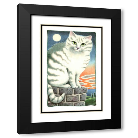 Castle Dome Black Modern Wood Framed Art Print with Double Matting by Seeley, Laura