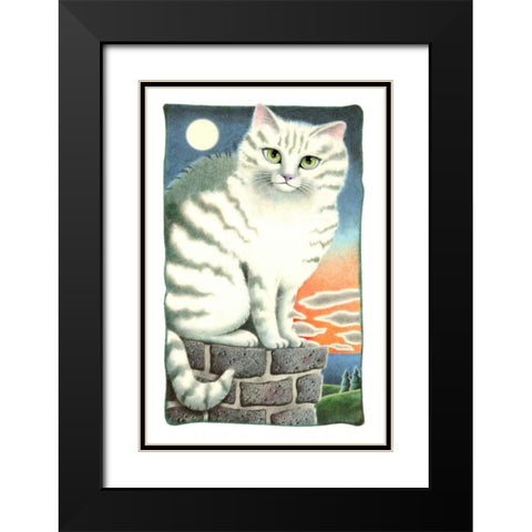 Castle Dome Black Modern Wood Framed Art Print with Double Matting by Seeley, Laura