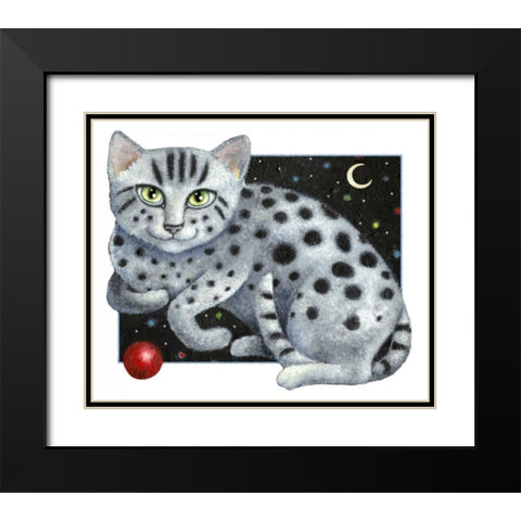 Heavenly Bodies Black Modern Wood Framed Art Print with Double Matting by Seeley, Laura