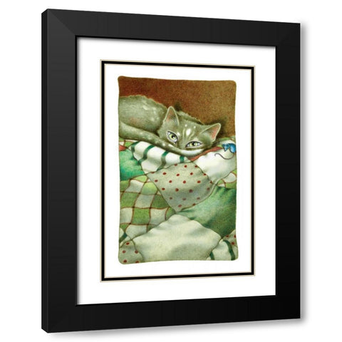 Morning Inspirations (with Mou Black Modern Wood Framed Art Print with Double Matting by Seeley, Laura