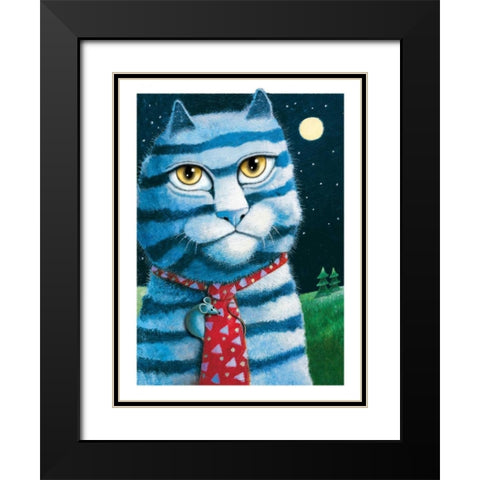 The Physician (with Mouse) Black Modern Wood Framed Art Print with Double Matting by Seeley, Laura