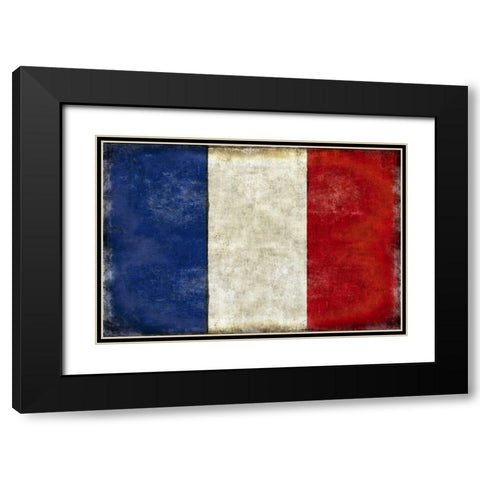 Francaise Black Modern Wood Framed Art Print with Double Matting by Wilson, Luke