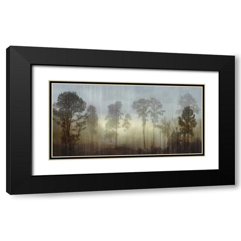 Break Of Day Black Modern Wood Framed Art Print with Double Matting by Clark, Madeline