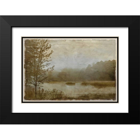 Daybreak II Black Modern Wood Framed Art Print with Double Matting by Clark, Madeline