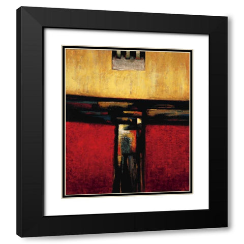 On the Edge I Black Modern Wood Framed Art Print with Double Matting by Hansen, Max