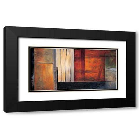 Global Perspective I Black Modern Wood Framed Art Print with Double Matting by Hansen, Max