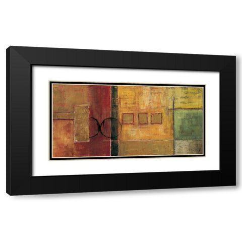 Harmony I Black Modern Wood Framed Art Print with Double Matting by Klung, Mike