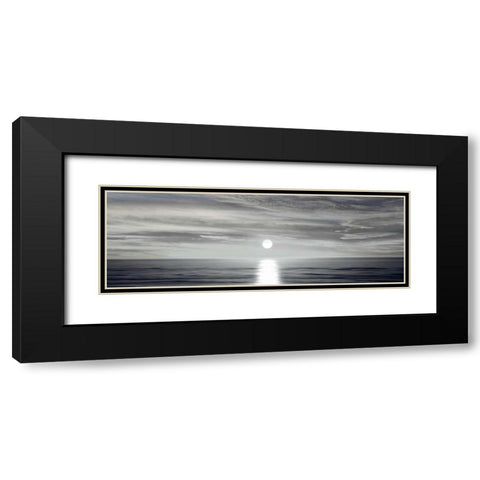 Sunlit Horizon I Black Modern Wood Framed Art Print with Double Matting by Olsen, Maggie