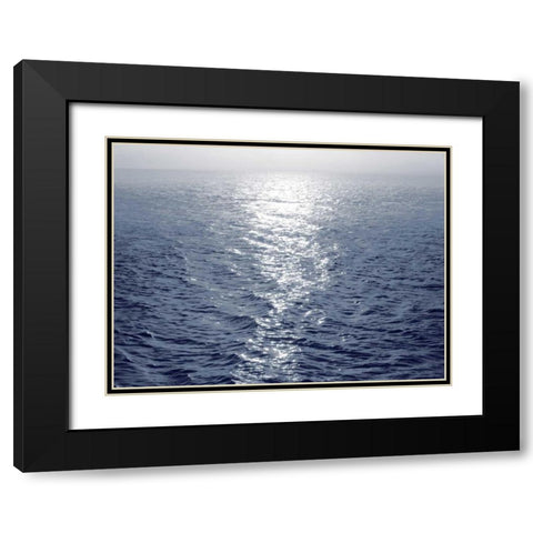 Open Sea I Black Modern Wood Framed Art Print with Double Matting by Olsen, Maggie