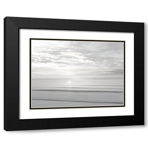 Coastal Light I Black Modern Wood Framed Art Print with Double Matting by Olsen, Maggie