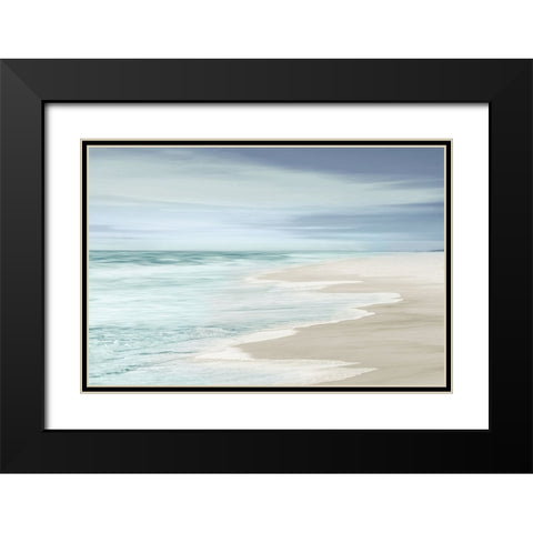 High Tide I Black Modern Wood Framed Art Print with Double Matting by Olsen, Maggie