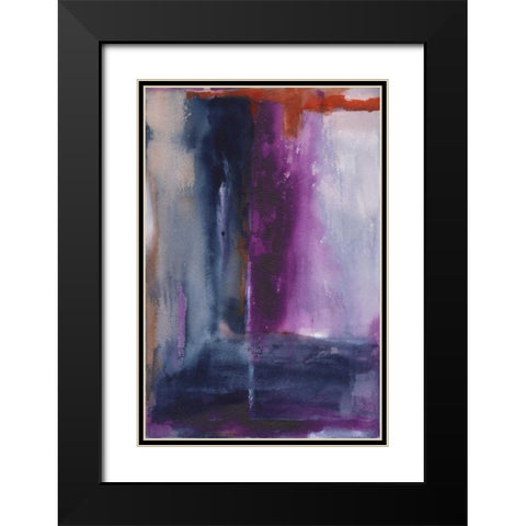 Amidst Black Modern Wood Framed Art Print with Double Matting by Oppenheimer, Michelle