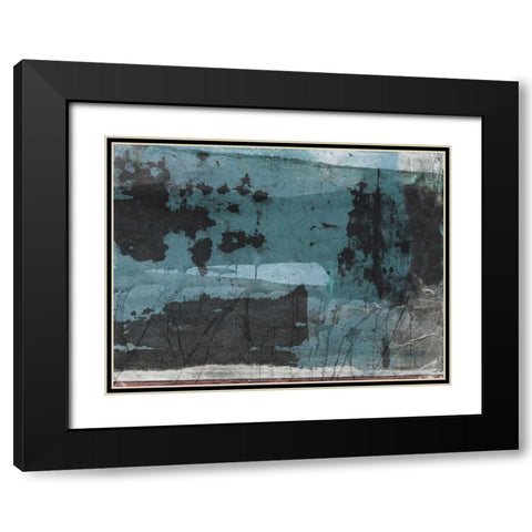 Dynamic Black Modern Wood Framed Art Print with Double Matting by Oppenheimer, Michelle