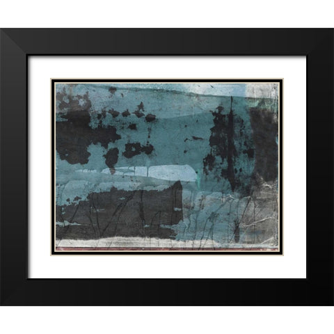 Dynamic Black Modern Wood Framed Art Print with Double Matting by Oppenheimer, Michelle