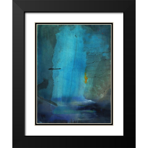 Reality Black Modern Wood Framed Art Print with Double Matting by Oppenheimer, Michelle