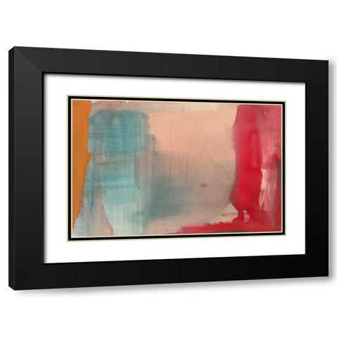 Cool Black Modern Wood Framed Art Print with Double Matting by Oppenheimer, Michelle