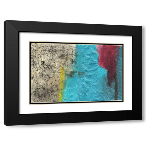 Little by Little II Black Modern Wood Framed Art Print with Double Matting by Oppenheimer, Michelle