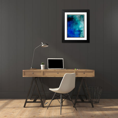 Deliberation Black Modern Wood Framed Art Print with Double Matting by Oppenheimer, Michelle