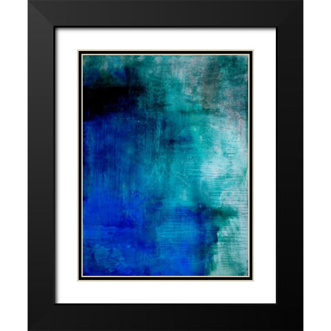 Deliberation Black Modern Wood Framed Art Print with Double Matting by Oppenheimer, Michelle