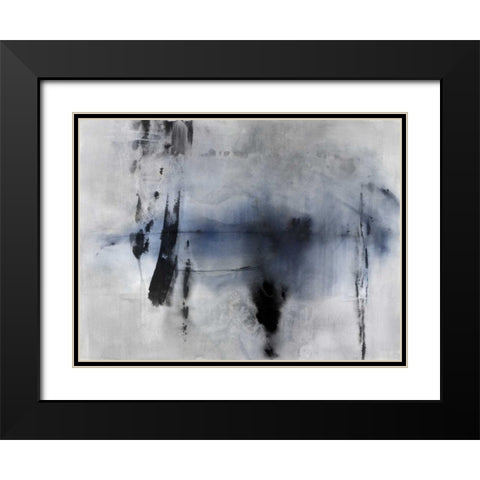 Echelon II Black Modern Wood Framed Art Print with Double Matting by Oppenheimer, Michelle